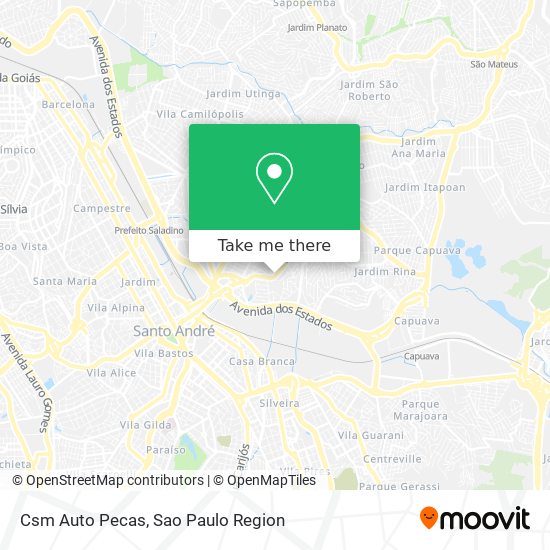 Csm Auto Pecas map