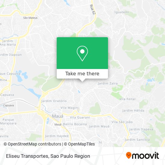 Eliseu Transportes map