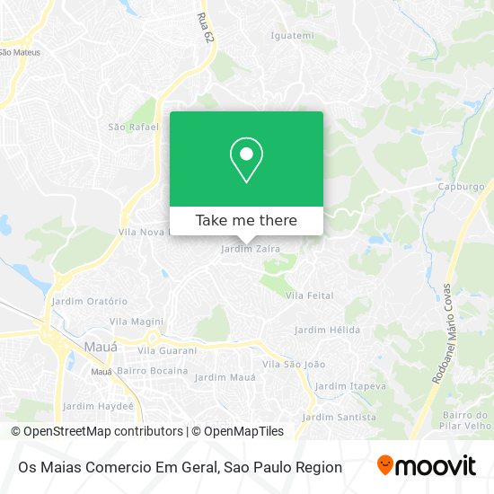 Os Maias Comercio Em Geral map