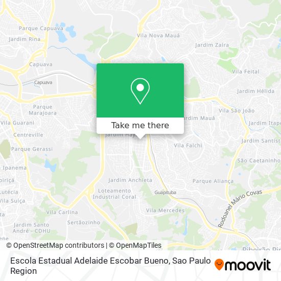 Escola Estadual Adelaide Escobar Bueno map