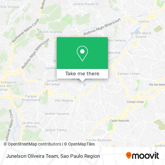 Junelson Oliveira Team map