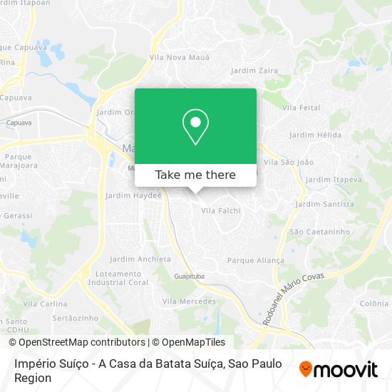 Império Suíço - A Casa da Batata Suíça map