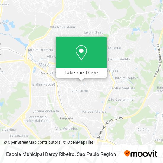 Escola Municipal Darcy Ribeiro map