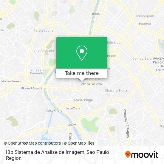 Mapa I3p Sistema de Analise de Imagem