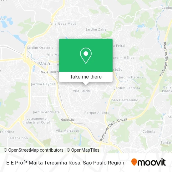 E.E Profª Marta Teresinha Rosa map
