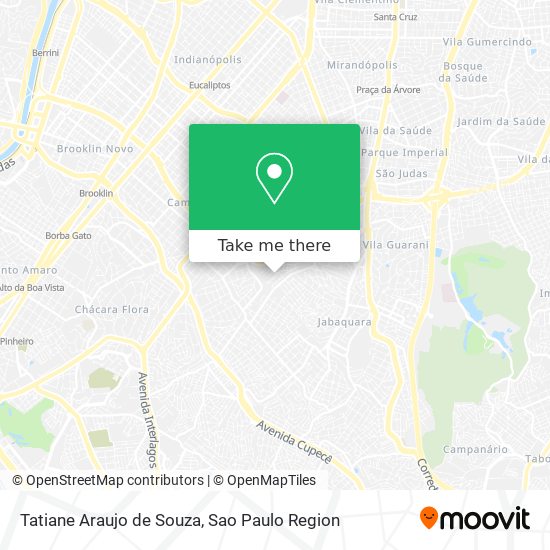 Tatiane Araujo de Souza map