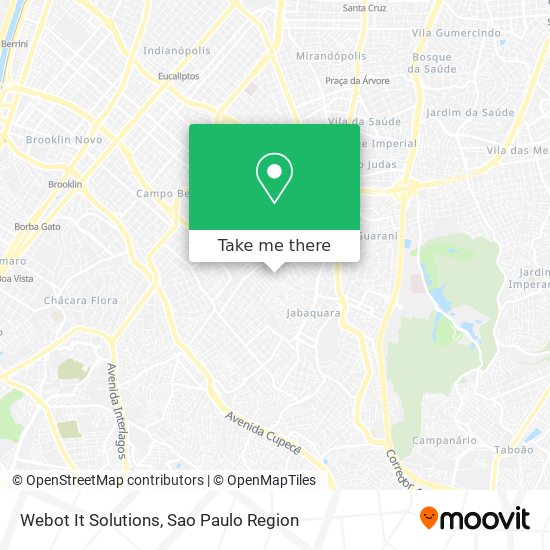 Webot It Solutions map