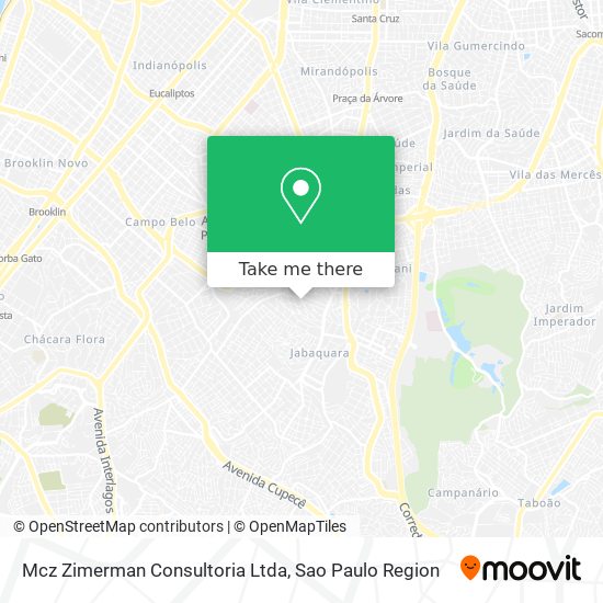 Mapa Mcz Zimerman Consultoria Ltda