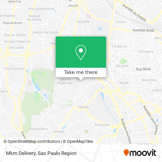 Mkm Delivery map