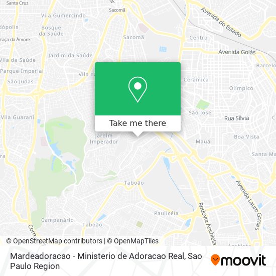 Mardeadoracao - Ministerio de Adoracao Real map