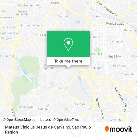 Mateus Vinicius Jesus de Carvalho map
