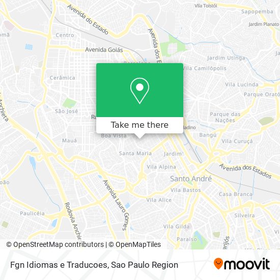 Mapa Fgn Idiomas e Traducoes