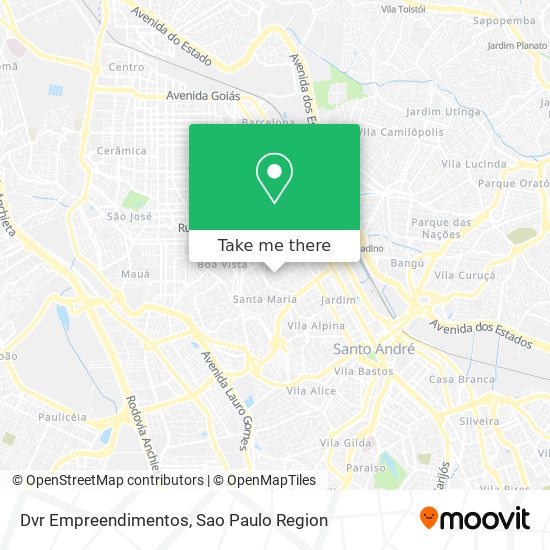 Dvr Empreendimentos map