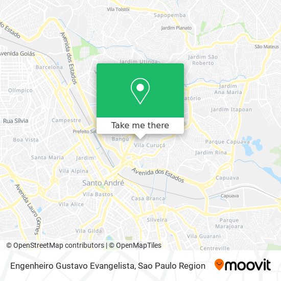 Engenheiro Gustavo Evangelista map