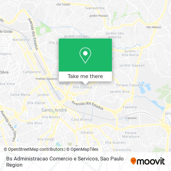 Bs Administracao Comercio e Servicos map