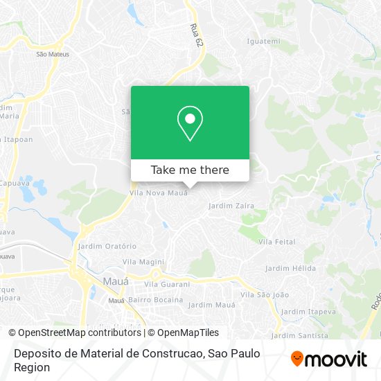 Deposito de Material de Construcao map