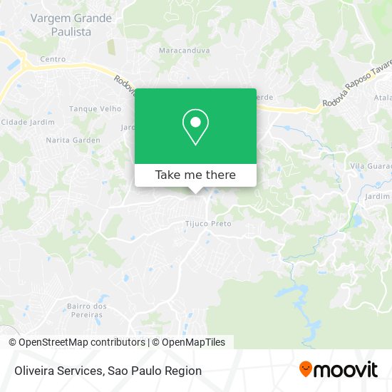 Oliveira Services map