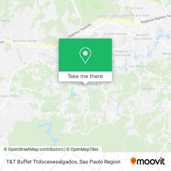 T&T Buffet Ttdocesesalgados map