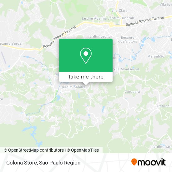 Colona Store map