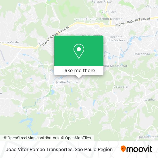 Mapa Joao Vitor Romao Transportes