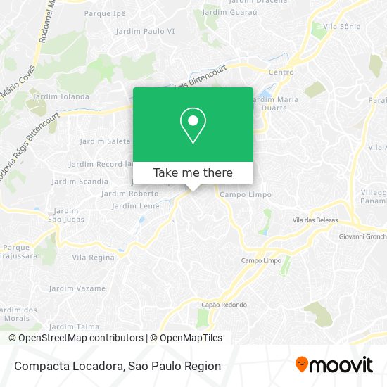 Compacta Locadora map