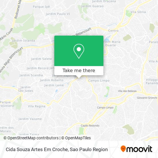 Cida Souza Artes Em Croche map