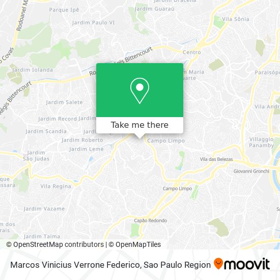 Marcos Vinicius Verrone Federico map