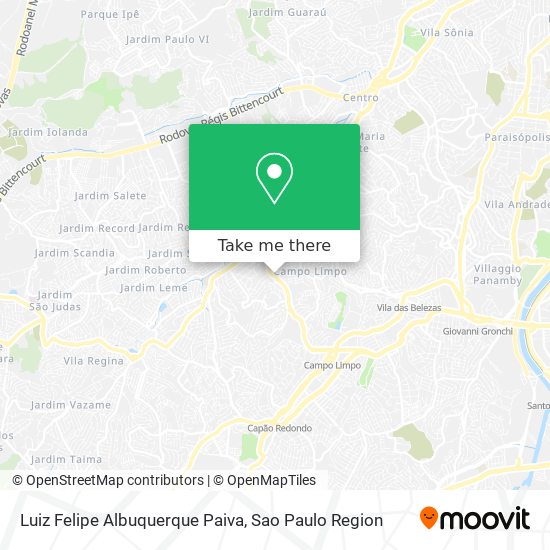 Mapa Luiz Felipe Albuquerque Paiva