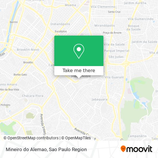 Mineiro do Alemao map