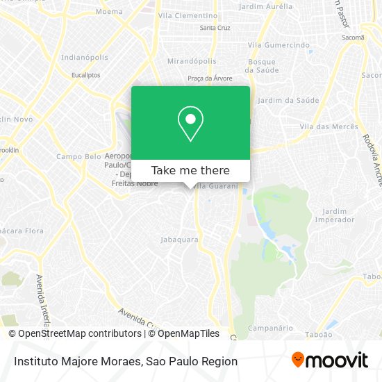 Mapa Instituto Majore Moraes