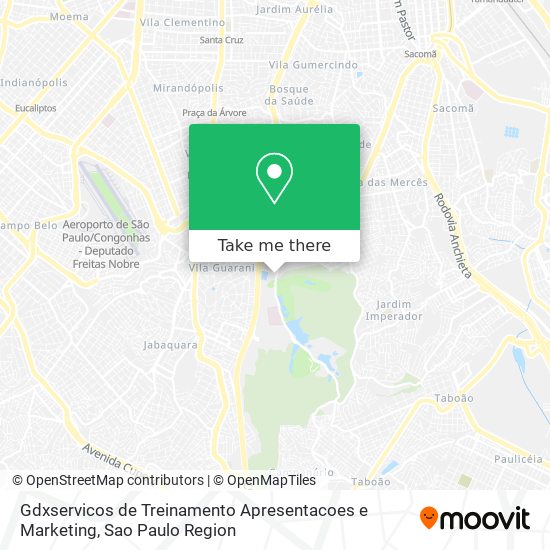 Mapa Gdxservicos de Treinamento Apresentacoes e Marketing