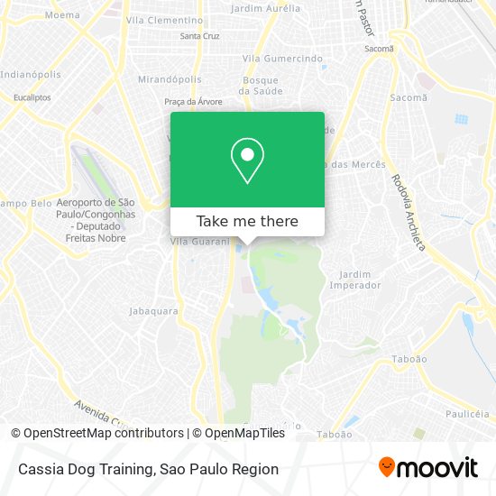 Mapa Cassia Dog Training