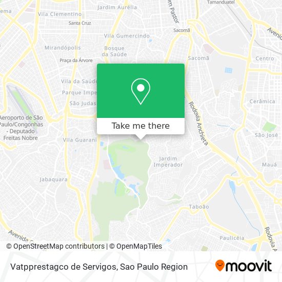 Vatpprestagco de Servigos map