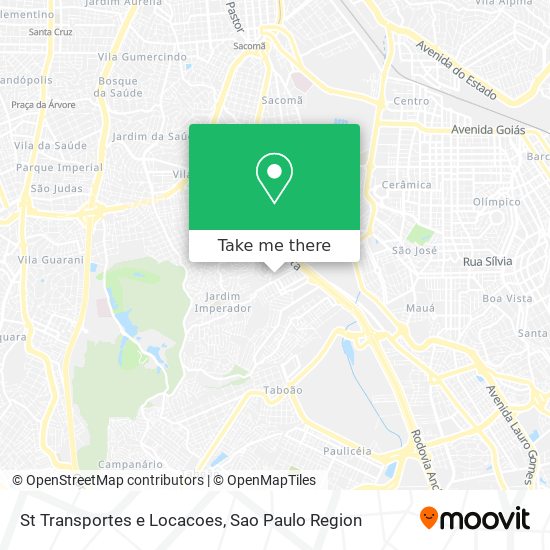 St Transportes e Locacoes map