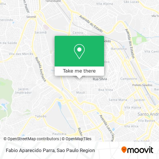 Fabio Aparecido Parra map