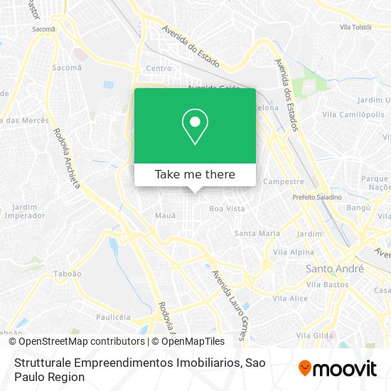 Strutturale Empreendimentos Imobiliarios map