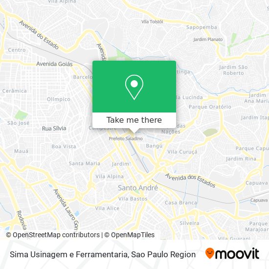 Sima Usinagem e Ferramentaria map