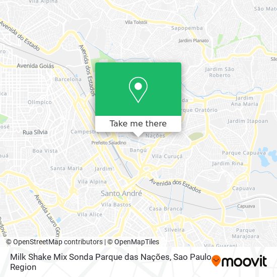 Milk Shake Mix Sonda Parque das Nações map