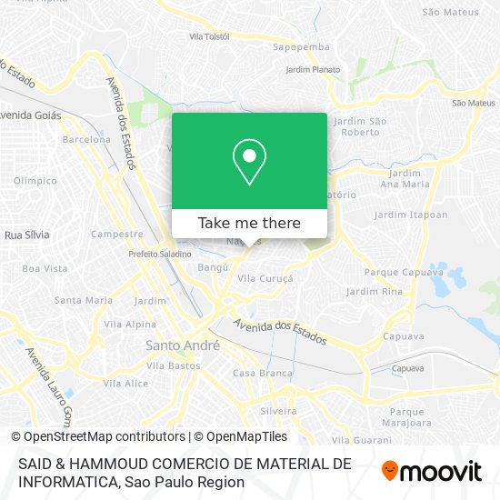 SAID & HAMMOUD COMERCIO DE MATERIAL DE INFORMATICA map