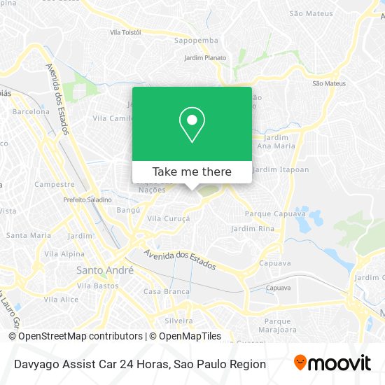 Davyago Assist Car 24 Horas map