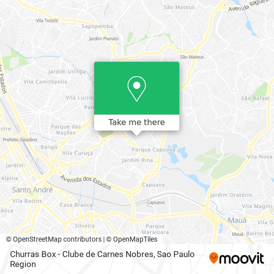 Mapa Churras Box - Clube de Carnes Nobres