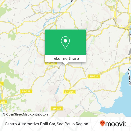 Mapa Centro Automotivo Polli-Car