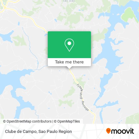 Clube de Campo map