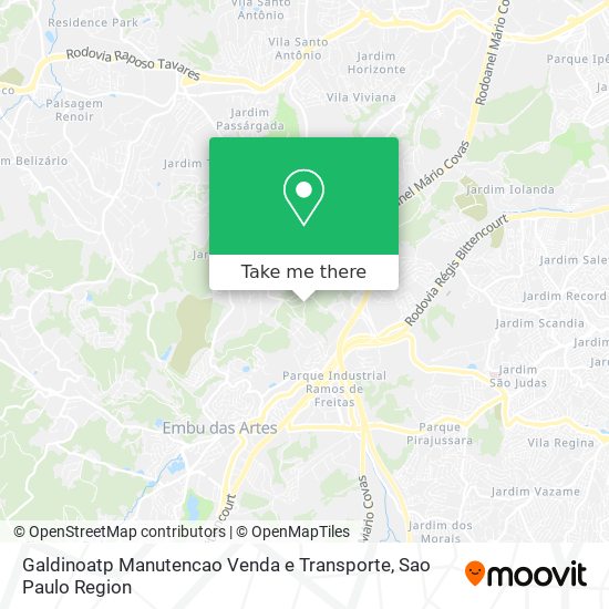 Galdinoatp Manutencao Venda e Transporte map