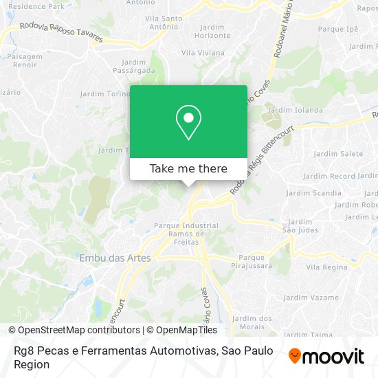 Mapa Rg8 Pecas e Ferramentas Automotivas