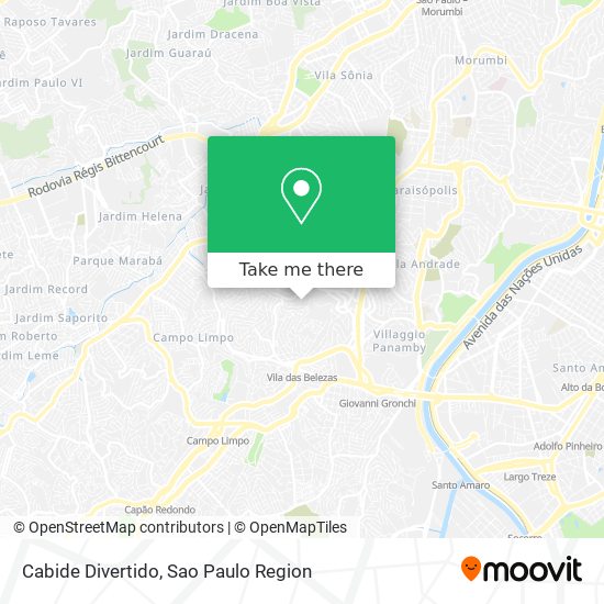 Cabide Divertido map