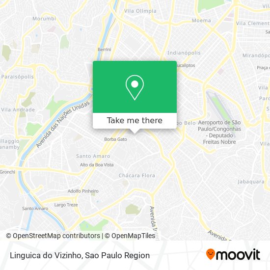 Mapa Linguica do Vizinho