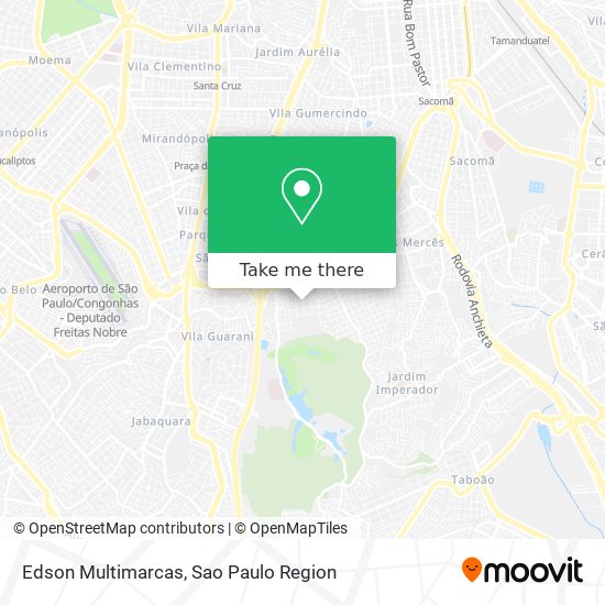 Mapa Edson Multimarcas