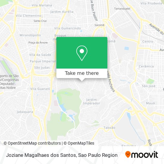 Joziane Magalhaes dos Santos map