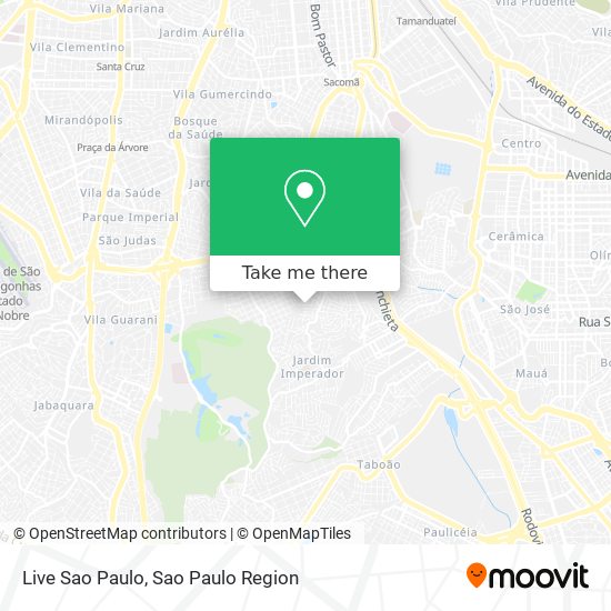 Live Sao Paulo map